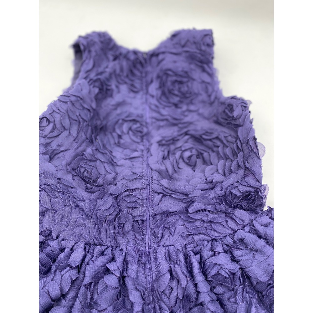 Autograph Navy Blue 3D Rosette Tulle Party Dress Toddler Kids 12-18 Months